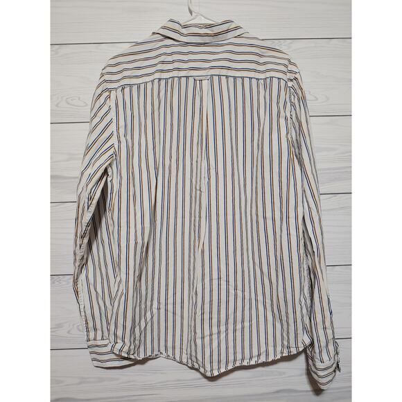 Mens Denim & Flowers Ricky Singh Button Front sz L - Picture 3 of 4